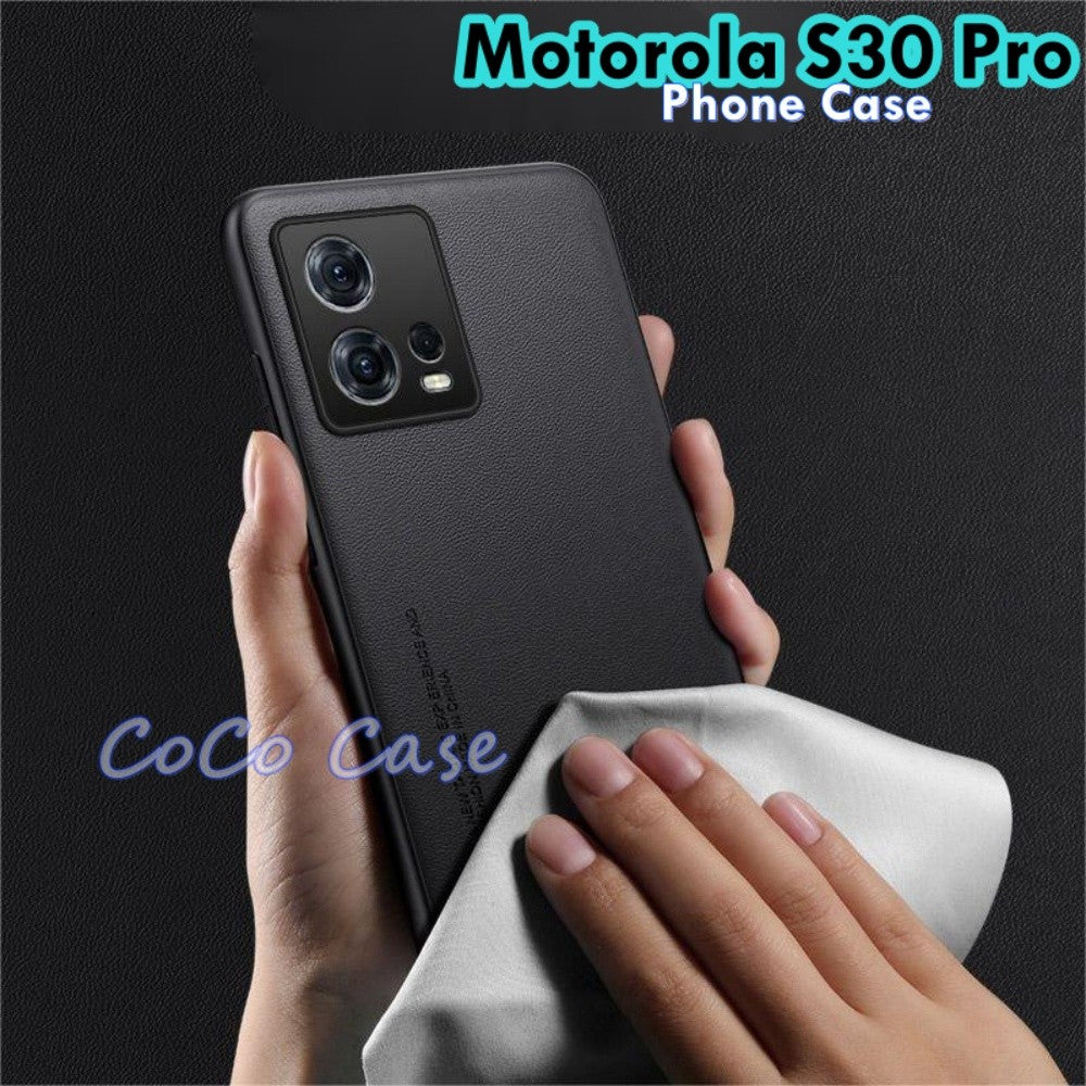 For Motorola S30 Pro Cover Silicone Professional Full Case Classic Simple Solid Color Phone Case Cover sweatproof