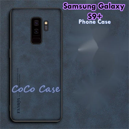 For Samsung Galaxy S9+ Cover Silicone Professional Full Case Classic Simple Solid Color Phone Case Cover sweatproof