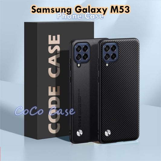 For Samsung Galaxy M53 Cover Silicone Professional Full Case Classic Simple Solid Color Phone Case Cover sweatproof