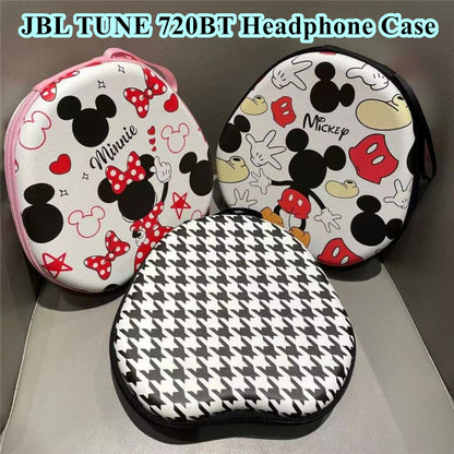 For JBL TUNE 720BT Headphone Case Cartoon Creative Patterns Headset Earpads Storage Bag Casing Box