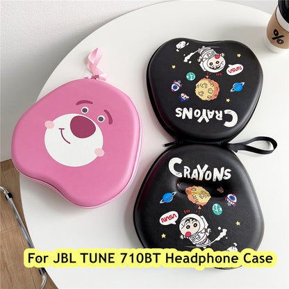 For JBL TUNE 710BT Headphone Case Cartoon Creative Patterns Headset Earpads Storage Bag Casing Box