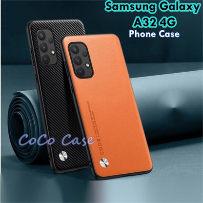 For Samsung Galaxy A32 4G Cover Silicone Professional Full Case Classic Simple Solid Color Phone Case Cover sweatproof