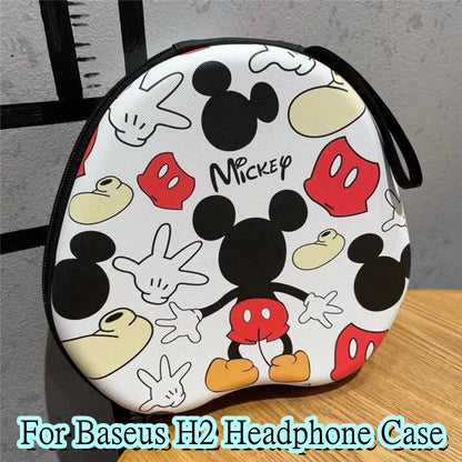 For Baseus H2 Headphone Case Cartoon Creative Patterns Headset Earpads Storage Bag Casing Box
