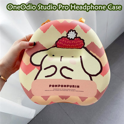 For OneOdio Studio Pro Headphone Case Cartoon Creative Patterns Headset Earpads Storage Bag Casing Box