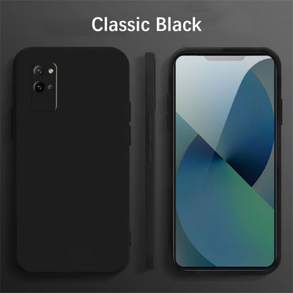 For Honor Play 4 Pro Cover Drop and wear resistant Silicone Full Case Classic Simple Solid Color Phone Case Cover