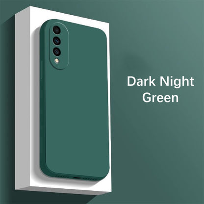 For Honor X20SE Cover Drop and wear resistant Silicone Full Case Classic Simple Solid Color Phone Case Cover