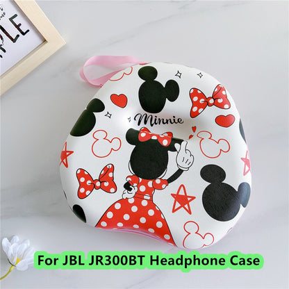 For JBL JR300BT Headphone Case Cartoon Creative Patterns Headset Earpads Storage Bag Casing Box