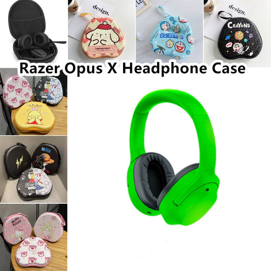 For Razer Opus X Headphone Case Cartoon Creative Patterns Headset Earpads Storage Bag Casing Box
