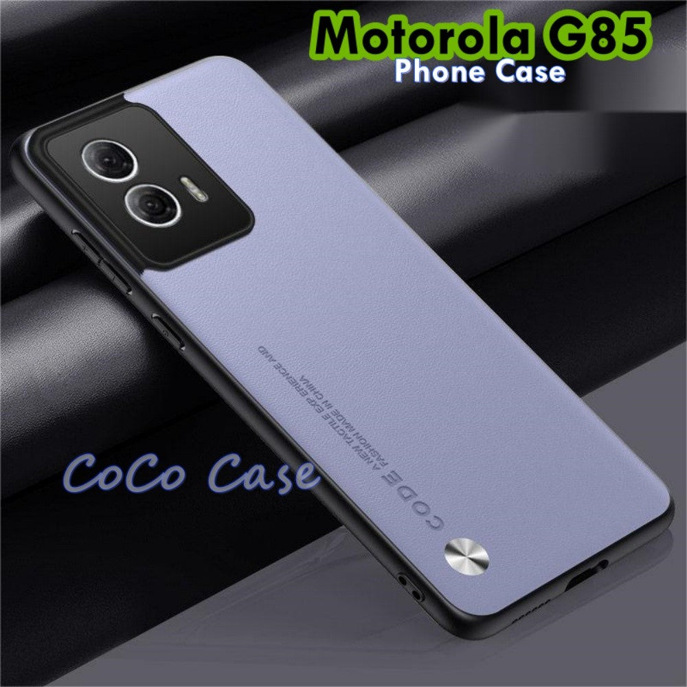 For Motorola G85 Cover Silicone Professional Full Case Classic Simple Solid Color Phone Case Cover sweatproof