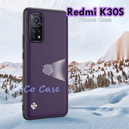 For Redmi K30S Cover Silicone Professional Full Case Classic Simple Solid Color Phone Case Cover sweatproof