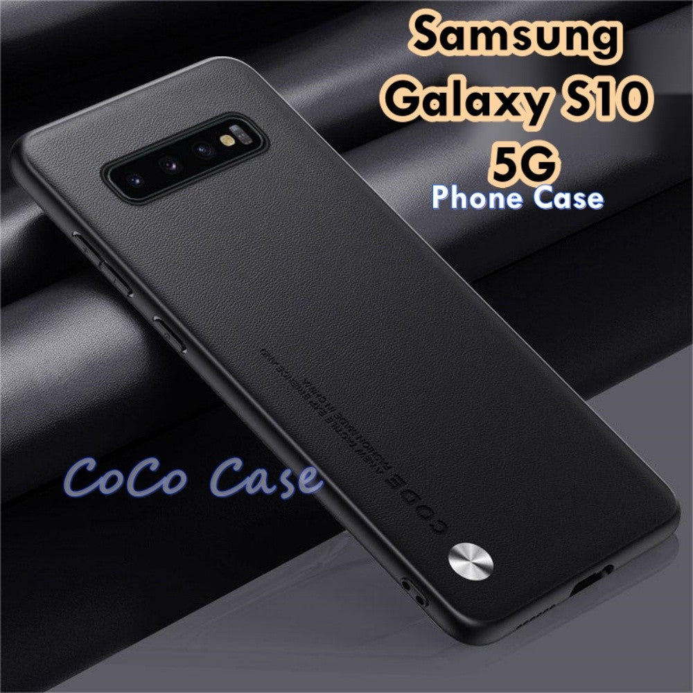For Samsung Galaxy S10 5G Cover Silicone Professional Full Case Classic Simple Solid Color Phone Case Cover sweatproof