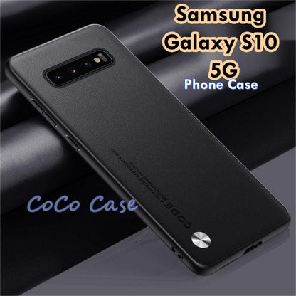 For Samsung Galaxy S10 5G Cover Silicone Professional Full Case Classic Simple Solid Color Phone Case Cover sweatproof