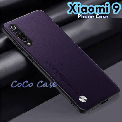 For Xiaomi 9 Cover Silicone Professional Full Case Classic Simple Solid Color Phone Case Cover sweatproof