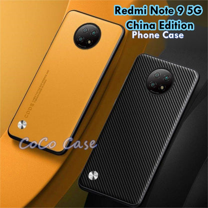 For Redmi Note 9 5G China Edition Cover Silicone Professional Full Case Classic Simple Solid Color Phone Case Cover sweatproof