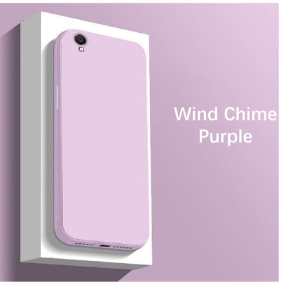 For VIVO Y51 2020 Cover Drop and wear resistant Silicone Full Case Classic Simple Solid Color Phone Case Cover