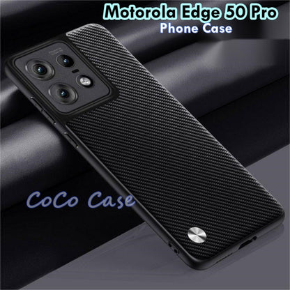For Motorola Edge 50 Pro Cover Silicone Professional Full Case Classic Simple Solid Color Phone Case Cover sweatproof