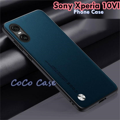 For Sony Xperia 10VI Cover Silicone Professional Full Case Classic Simple Solid Color Phone Case Cover sweatproof