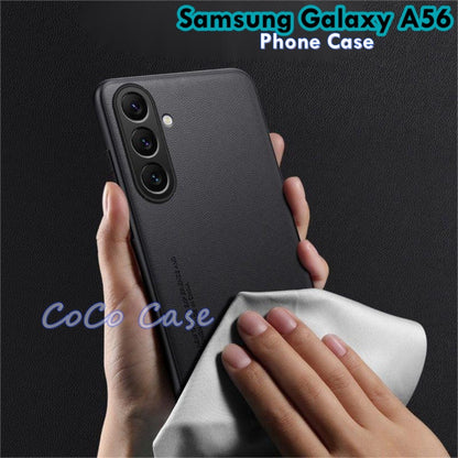 For Samsung Galaxy A56 Cover Silicone Professional Full Case Classic Simple Solid Color Phone Case Cover sweatproof