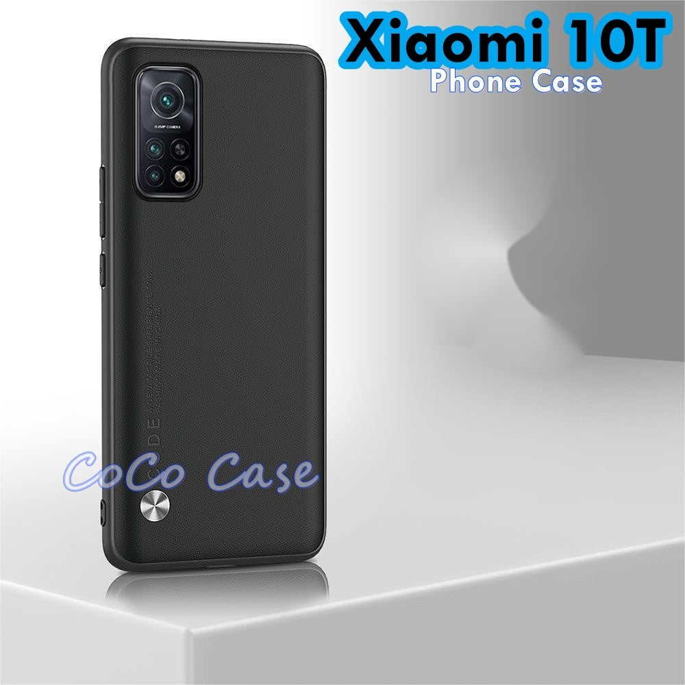 For Xiaomi 10T Cover Silicone Professional Full Case Classic Simple Solid Color Phone Case Cover sweatproof