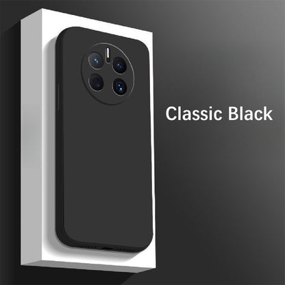 For Huawei Mate 50 Cover Drop and wear resistant Silicone Full Case Classic Simple Solid Color Phone Case Cover