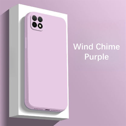 For Huawei Nova Y60 Cover Drop and wear resistant Silicone Full Case Classic Simple Solid Color Phone Case Cover
