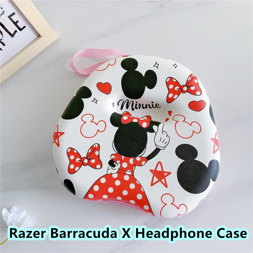 For Razer Barracuda X Headphone Case Cartoon Creative Patterns Headset Earpads Storage Bag Casing Box