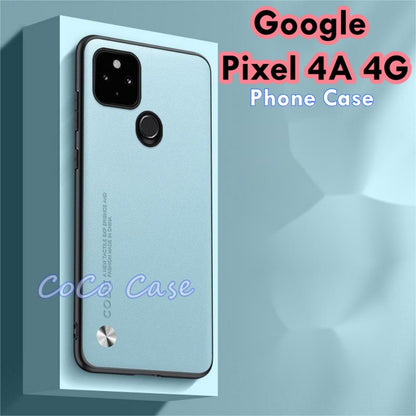 For Google Pixel 4A 4G Cover Silicone Professional Full Case Classic Simple Solid Color Phone Case Cover sweatproof