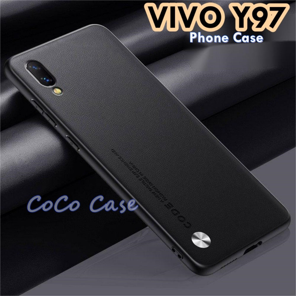 For VIVO Y97 Cover Silicone Professional Full Case Classic Simple Solid Color Phone Case Cover sweatproof
