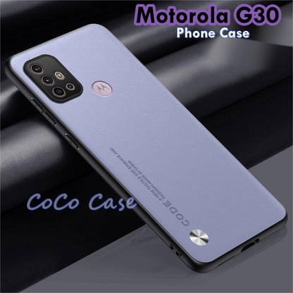 For Motorola G30 Cover Silicone Professional Full Case Classic Simple Solid Color Phone Case Cover sweatproof