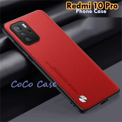 For Redmi 10 Pro Cover Silicone Professional Full Case Classic Simple Solid Color Phone Case Cover sweatproof