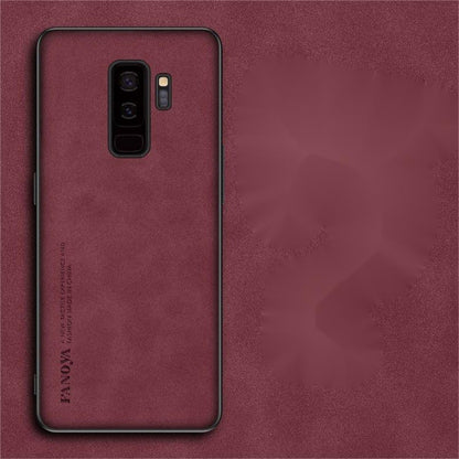 For Samsung Galaxy S9+ Cover Silicone Professional Full Case Classic Simple Solid Color Phone Case Cover sweatproof