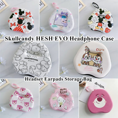 For Skullcandy HESH EVO Headphone Case Cartoon Creative Patterns Headset Earpads Storage Bag Casing Box