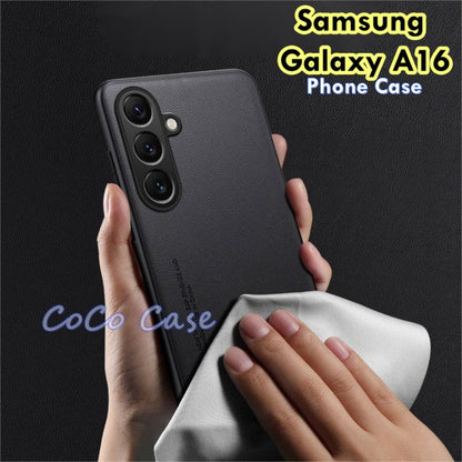 For Samsung Galaxy A16 Cover Silicone Professional Full Case Classic Simple Solid Color Phone Case Cover sweatproof