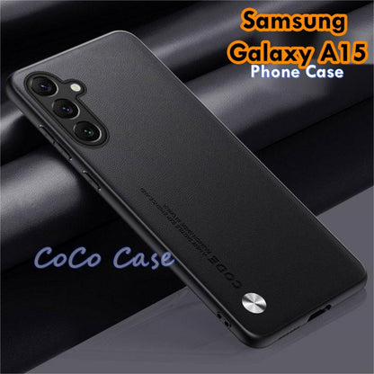 For Samsung Galaxy A15 Cover Silicone Professional Full Case Classic Simple Solid Color Phone Case Cover sweatproof