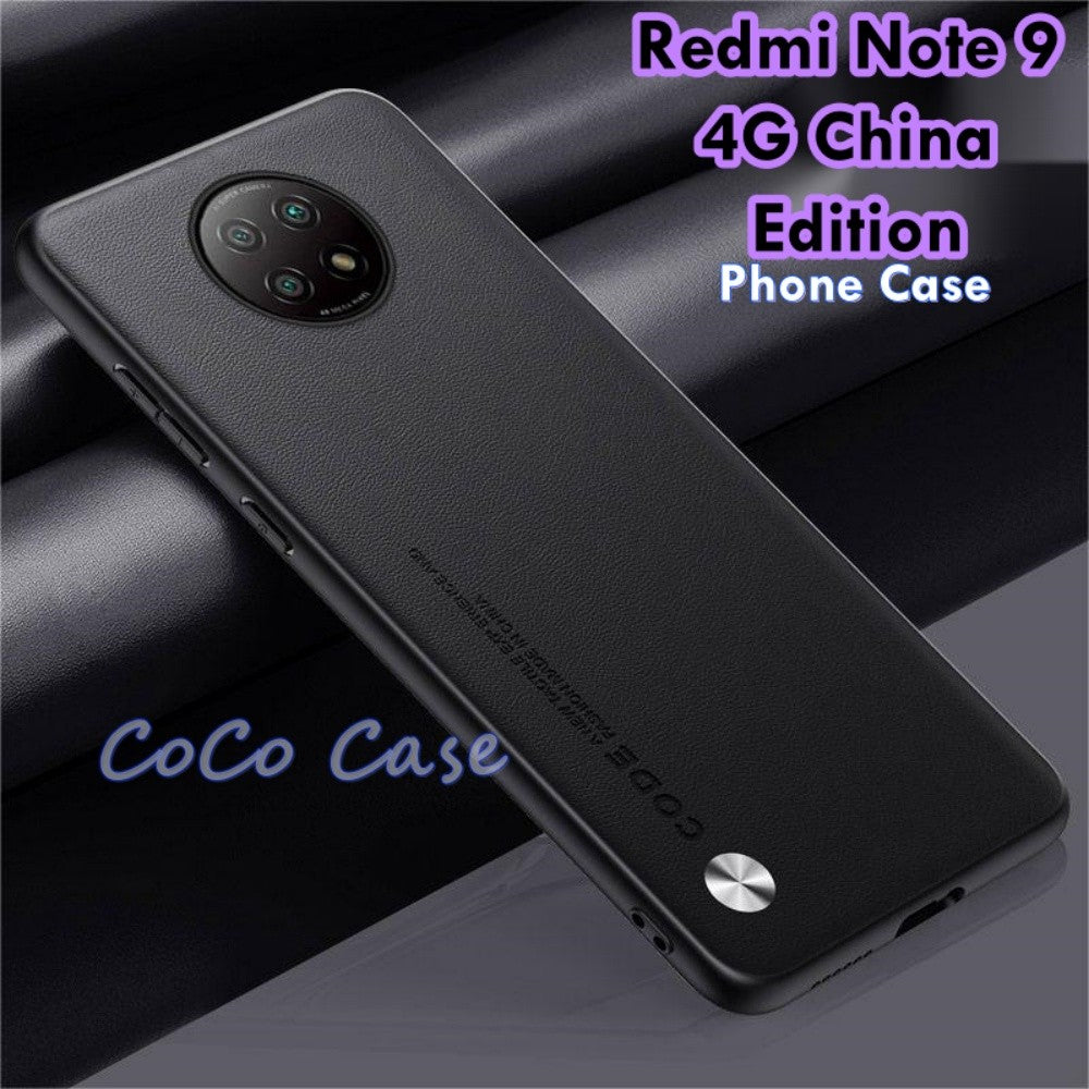 For Redmi Note 9 4G China Edition Cover Silicone Professional Full Case Classic Simple Solid Color Phone Case Cover sweatproof
