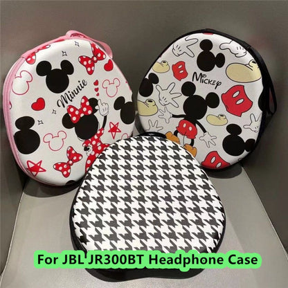 For JBL JR300BT Headphone Case Cartoon Creative Patterns Headset Earpads Storage Bag Casing Box