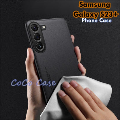 For Samsung Galaxy S23+ Cover Silicone Professional Full Case Classic Simple Solid Color Phone Case Cover sweatproof