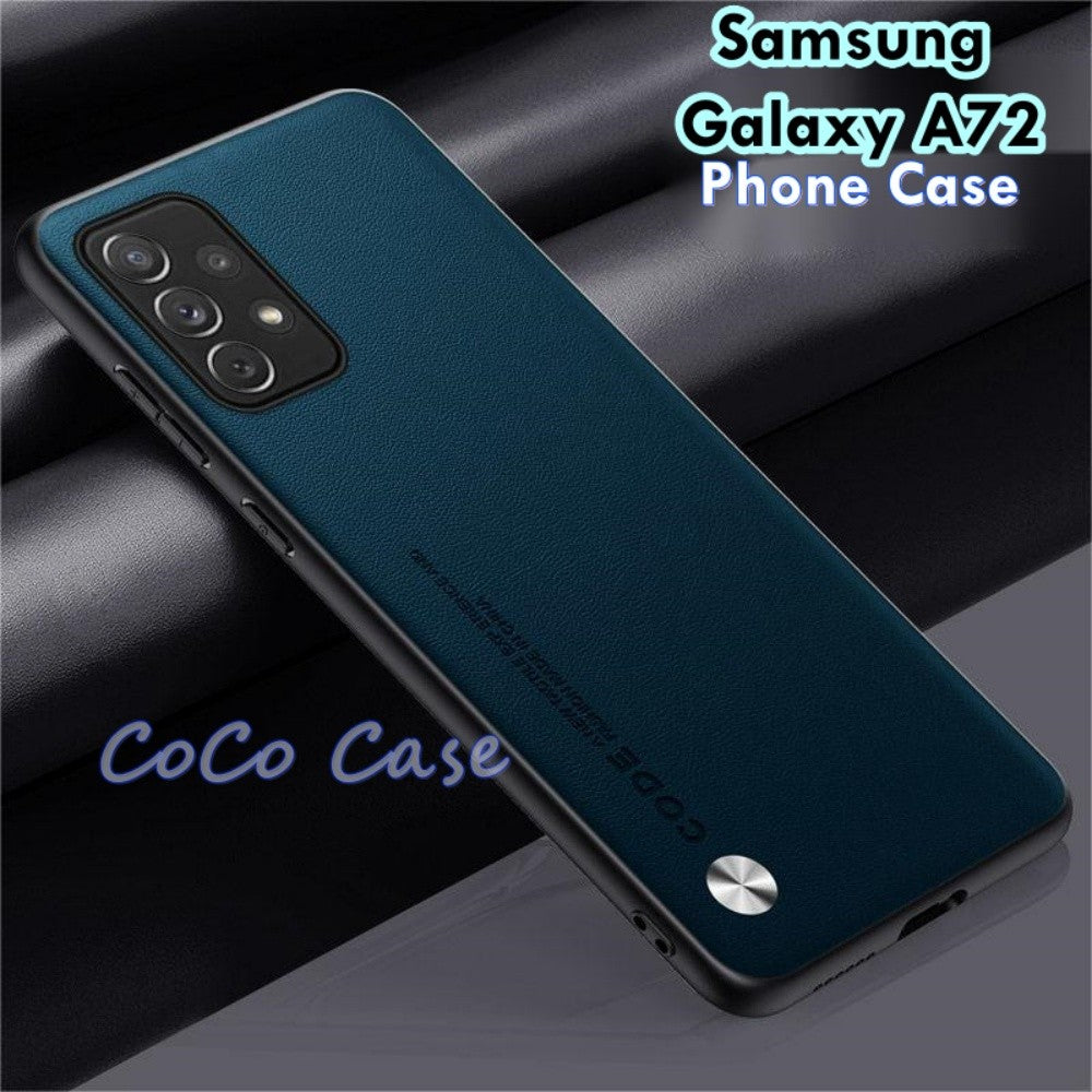 For Samsung Galaxy A72 Cover Silicone Professional Full Case Classic Simple Solid Color Phone Case Cover sweatproof
