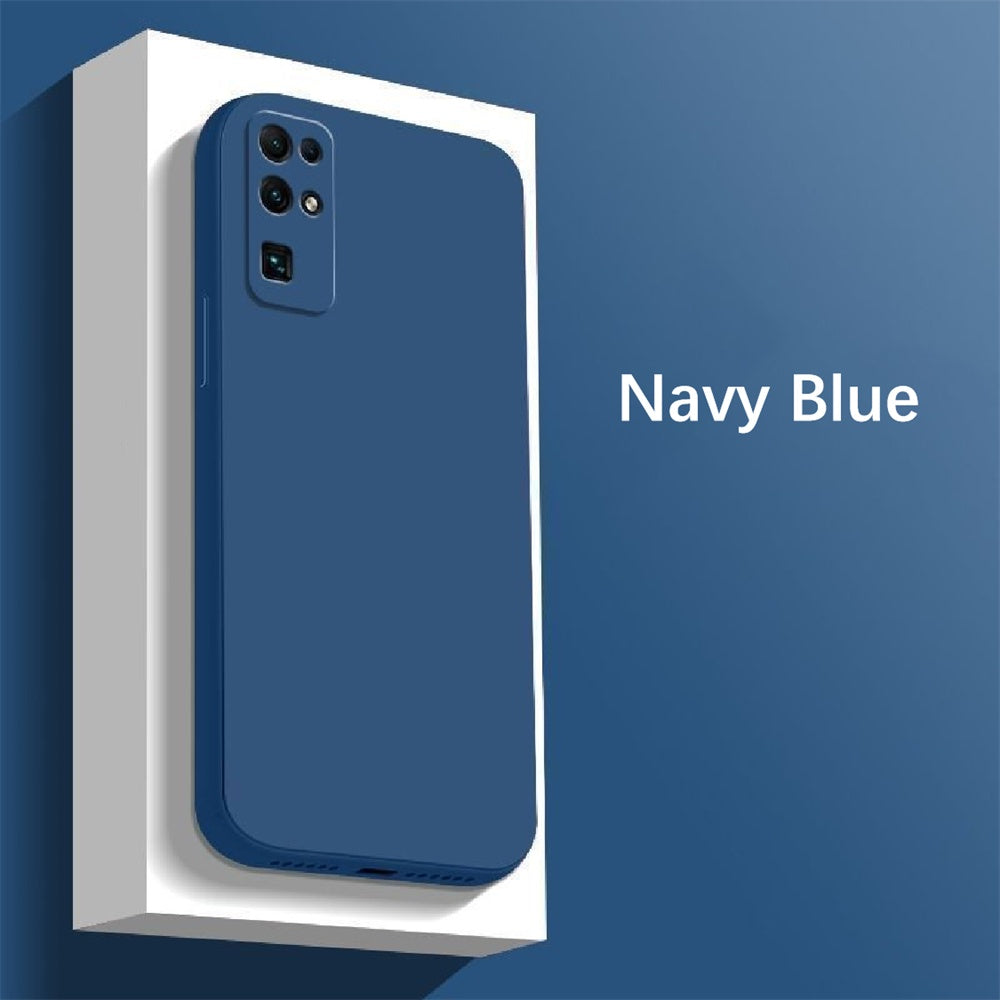 For Honor 30 Cover Drop and wear resistant Silicone Full Case Classic Simple Solid Color Phone Case Cover