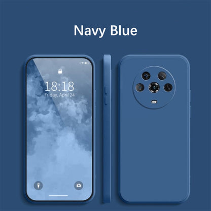 For Honor Magic 3 Pro Cover Drop and wear resistant Silicone Full Case Classic Simple Solid Color Phone Case Cover