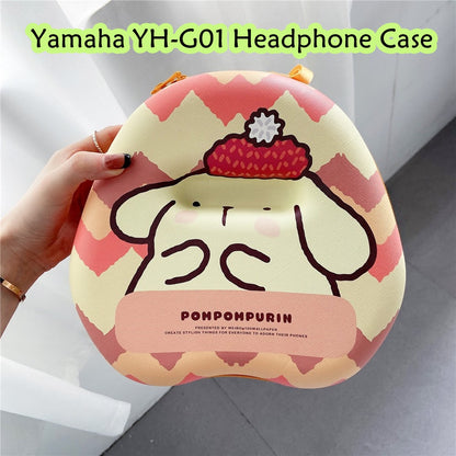 For Yamaha YH-G01 Headphone Case Cartoon Creative Patterns Headset Earpads Storage Bag Casing Box