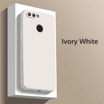 For Honor V9 Cover Drop and wear resistant Silicone Full Case Classic Simple Solid Color Phone Case Cover