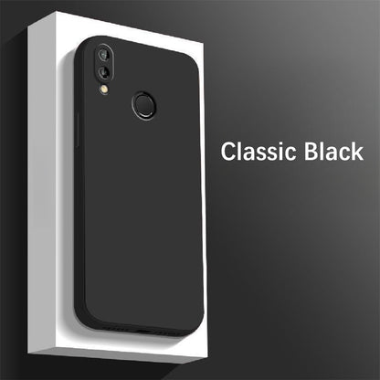 For Huawei Nova 3i Cover Drop and wear resistant Silicone Full Case Classic Simple Solid Color Phone Case Cover