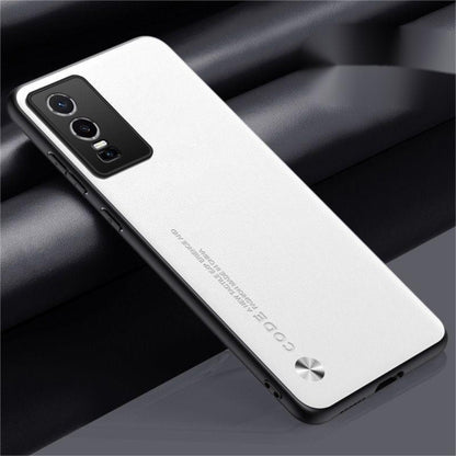 For VIVO Y76 5G Cover Silicone Professional Full Case Classic Simple Solid Color Phone Case Cover sweatproof