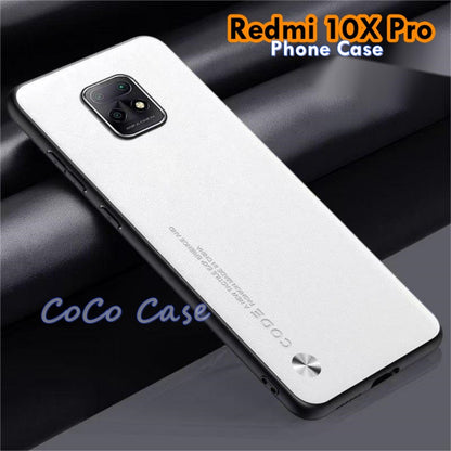 For Redmi 10X Pro Cover Silicone Professional Full Case Classic Simple Solid Color Phone Case Cover sweatproof