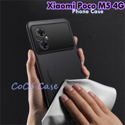For Xiaomi Poco M5 4G Cover Silicone Professional Full Case Classic Simple Solid Color Phone Case Cover sweatproof