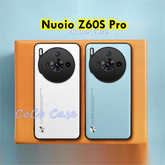 For Nuoio Z60S Pro Cover Silicone Professional Full Case Classic Simple Solid Color Phone Case Cover sweatproof