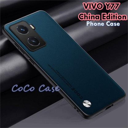 For VIVO Y77 China Edition Cover Silicone Professional Full Case Classic Simple Solid Color Phone Case Cover sweatproof