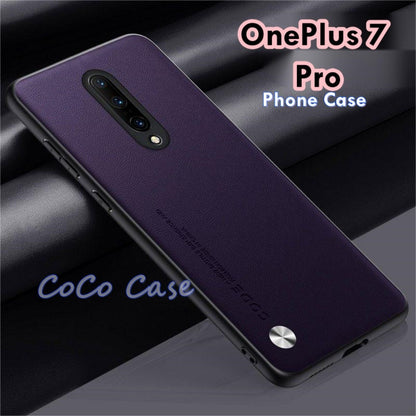 For OnePlus 7 Pro Cover Silicone Professional Full Case Classic Simple Solid Color Phone Case Cover sweatproof