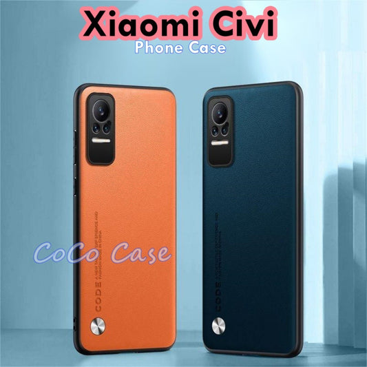 For Xiaomi Civi Cover Silicone Professional Full Case Classic Simple Solid Color Phone Case Cover sweatproof